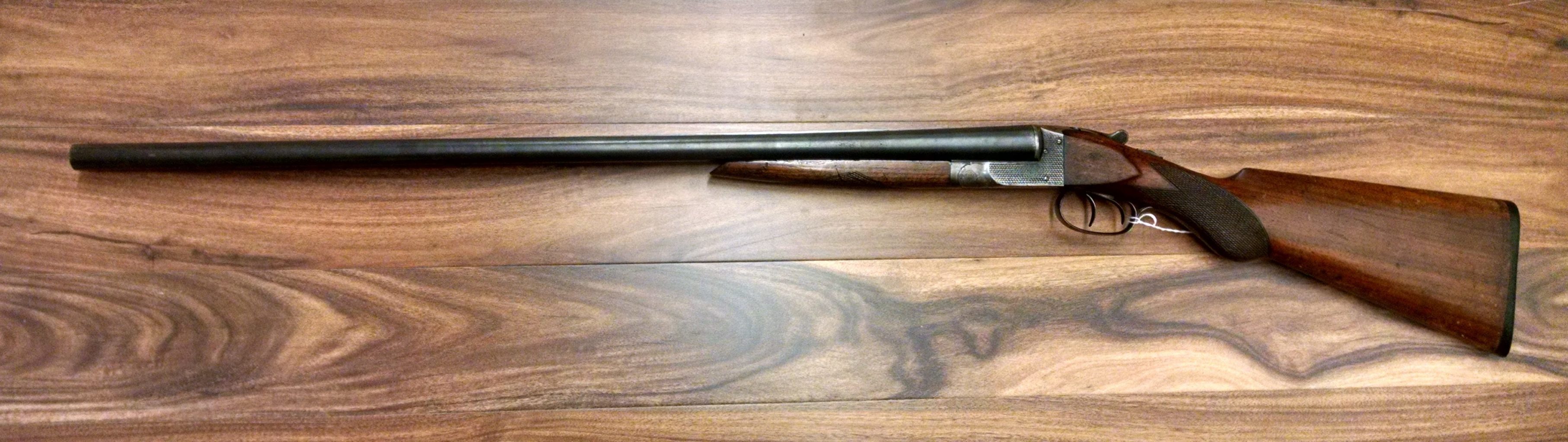 HUNTER ARMS THE FULTON SXS 12GA SHOTGUN HUNTER ARMS THE FULTON SXS 12GA SHOTGUN