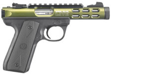 RUGER 22/45 LITE .22 LR GREEN PISTOL