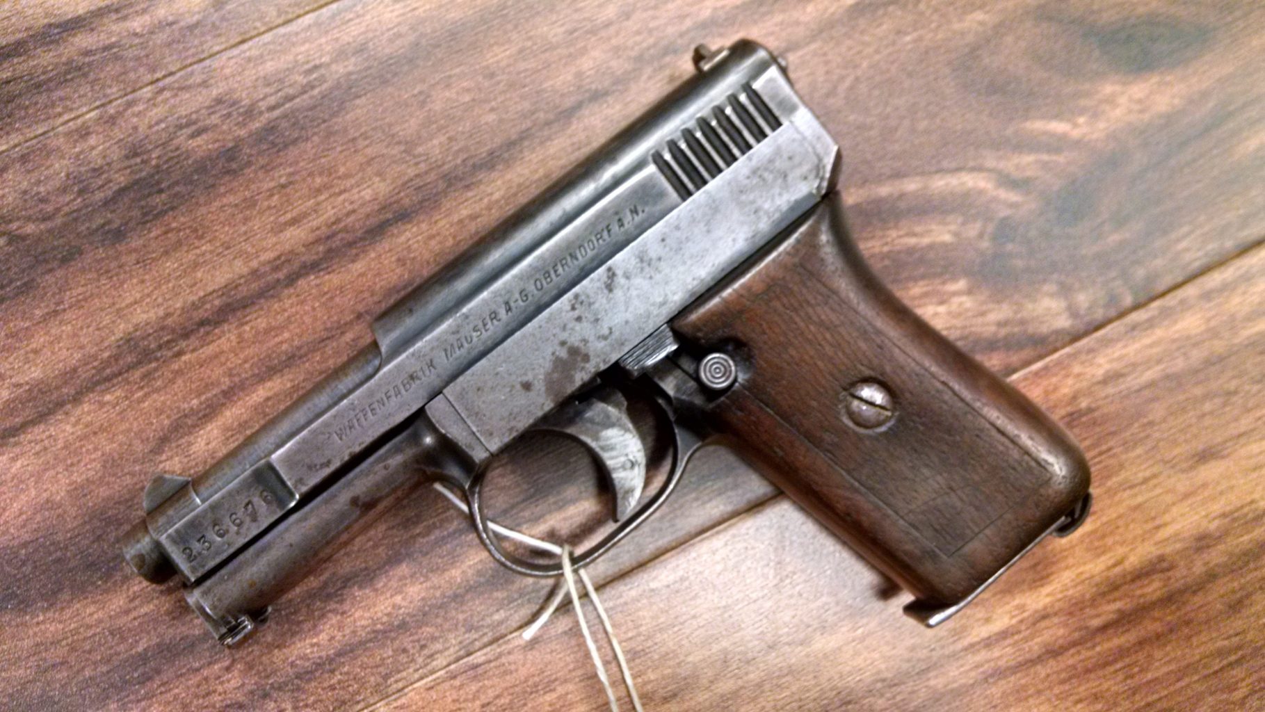 GERMAN 1910 MAUSER 7.65MM SEMI AUTO PISTOL GERMAN 1910 MAUSER 7.65MM SEMI AUTO PISTOL