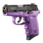 SCCY CPX-2 BLACK/PURPLE 9MM PISTOL WITH NO THUMB SAFETY