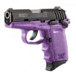 SCCY CPX1 9MM PURPLE PISTOL WITH SAFETY