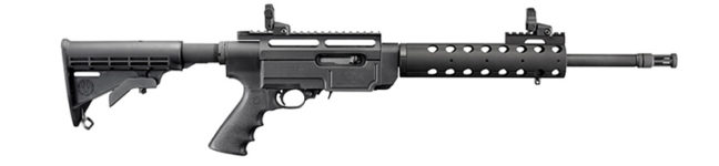 RUGER SR-22 RIFLE WITH FLIP UP SIGHTS