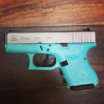 GLOCK 26 G4 9MM NICKEL BORON/TIFFANY BLUE PISTOL