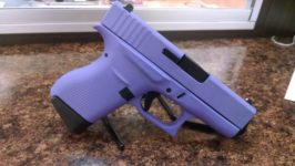 GLOCK 43 TALO ROYAL PURPLE 9MM PISTOL