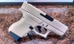 GLOCK 43 TALO DESERT SAND 9MM PISTOL