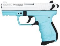 WALTHER ARMS PK380 TIFFANY BLUE/SILVER 380 ACP PISTOL