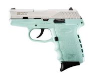SCCY INDUSTRIES CPX-2 AQUA/SILVER 9MM PISTOL
