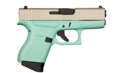 GLOCK 43 GEN4 TIFFANY BLUE/ALUMINUM 9MM PISTOL