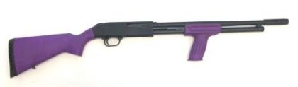 MOSSBERG 500 TALO 410 BORE PURPLE SHOTGUN