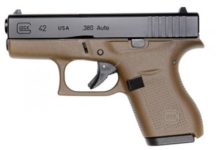 GLOCK G42 FLAT DARK EARTH 380 ACP PISTOL