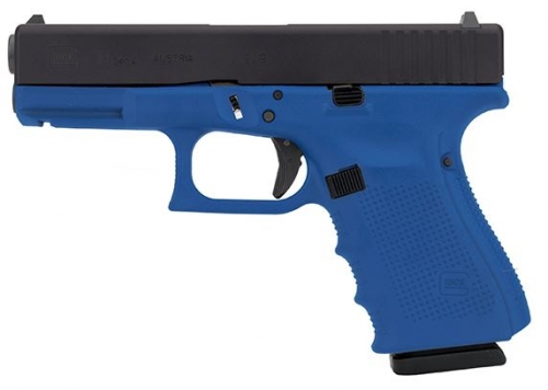 GLOCK 19 GEN 4 NRA BLUE/BLACK 9MM PISTOL