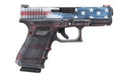 GLOCK 19 GEN4 BATTLEWORN USA FLAG 9MM PISTOL