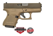 GLOCK 26 GEN 4 MATTE BROWN 9MM PISTOL