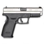 SPRINGFIELD XD-45 BLACK AND STAINLESS STEEL .45 ACP PISTOL
