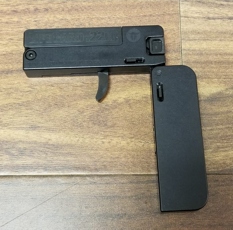 TRAILBLAZER FIREARMS LIFECARD .22 LR SINGLE SHOT PISTOL TRAILBLAZER FIREARMS LIFECARD .22 LR SINGLE SHOT PISTOL