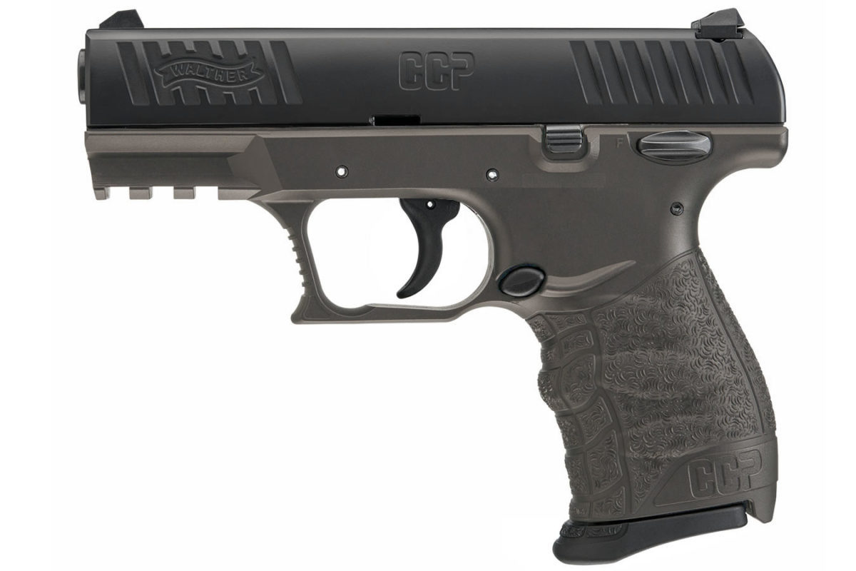 WALTHER CCP TUNGSTEN GREY TALO 9MM PISTOL