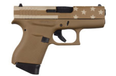 GLOCK 43 FDE USA FLAG 9MM PISTOL