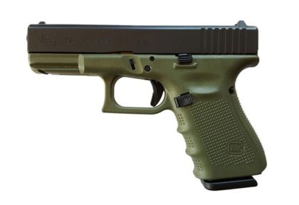 GLOCK 19 GEN 4 BATTLEFIELD GREEN 9MM PISTOL